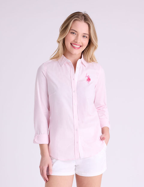 TONAL OXFORD SHIRT - U.S. Polo Assn.