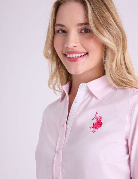TONAL OXFORD SHIRT - U.S. Polo Assn.