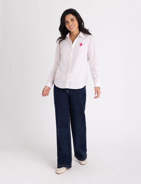 TONAL OXFORD SHIRT - U.S. Polo Assn.