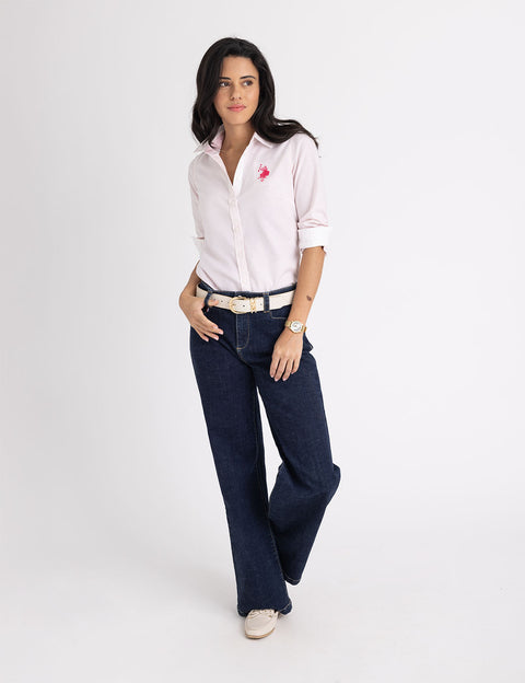 TONAL OXFORD SHIRT - U.S. Polo Assn.
