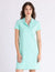 TIPPED POLO DRESS