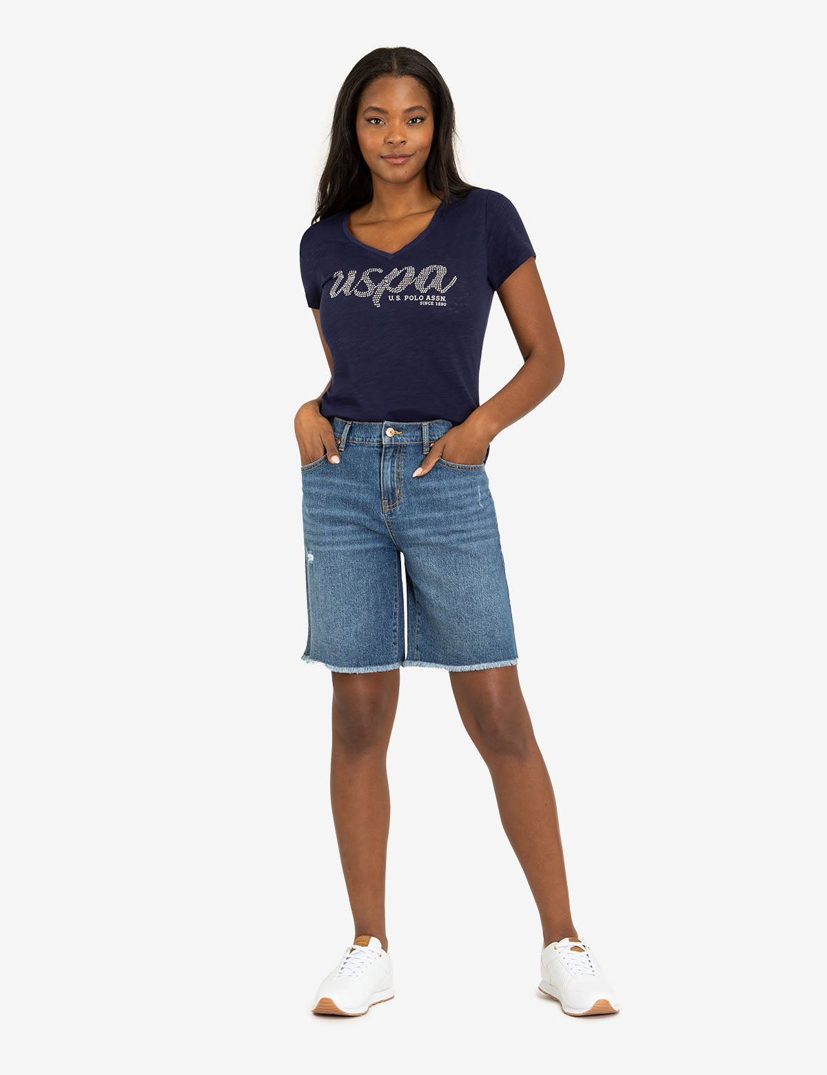 80's Pleated Bubble High Waist Bermuda Shorts main image 0
