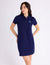 MULTI TONAL MINI POLO DRESS