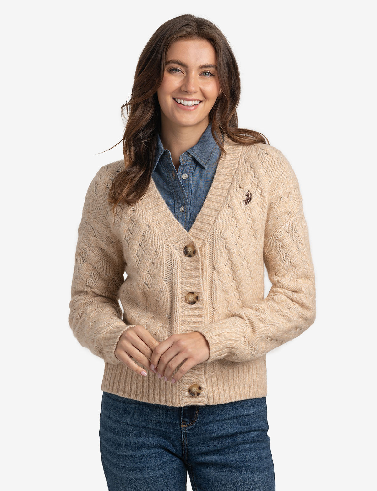 HCCharli Polo cardigan main image 1