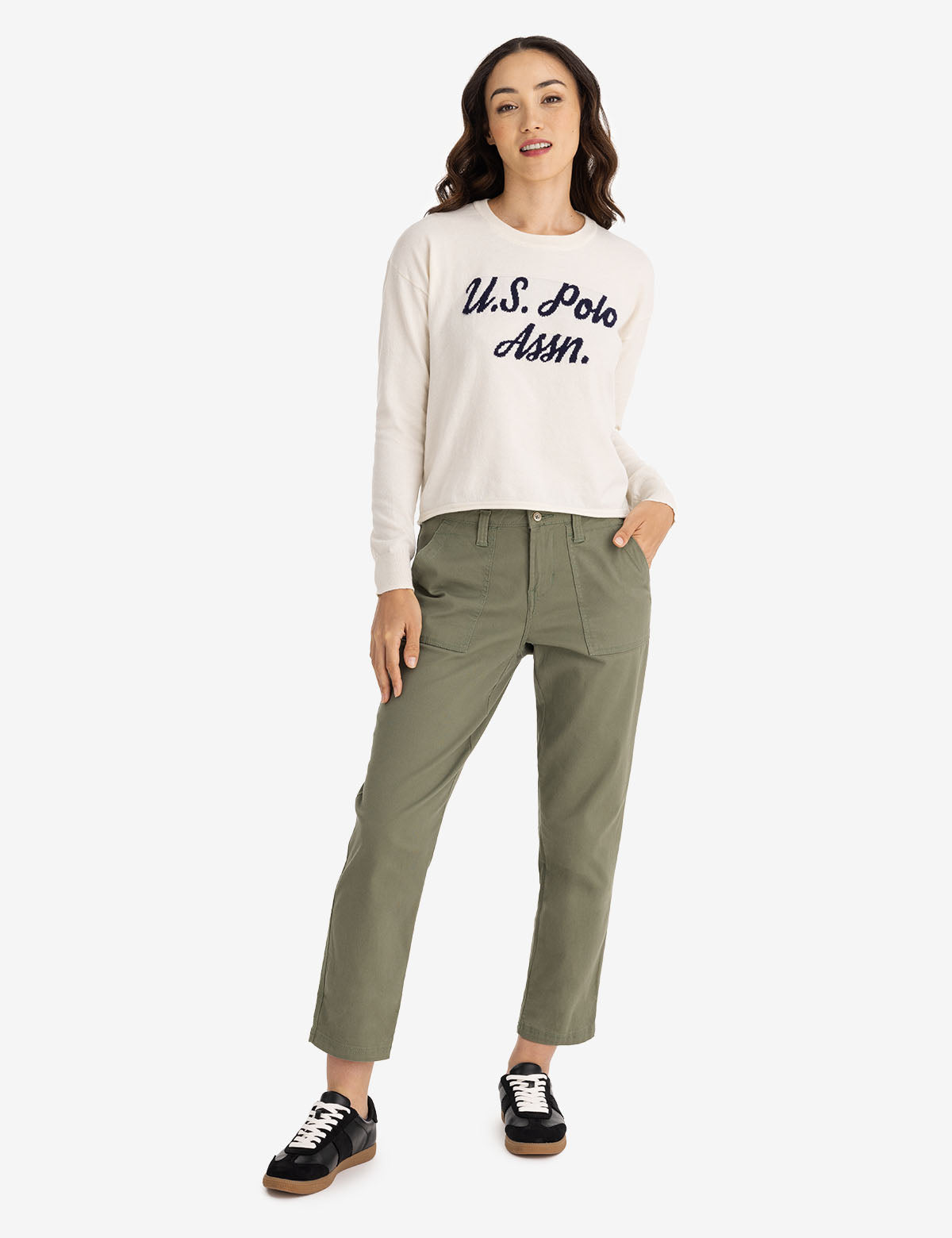 USPA INTARSIA SWEATER– U.S. Polo Assn.