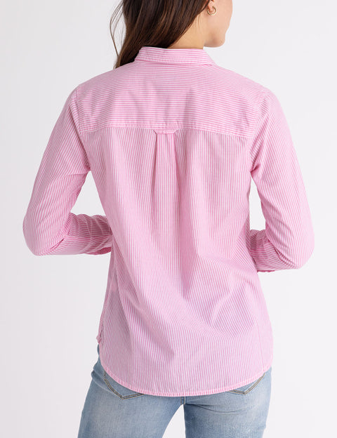 LONG SLEEVE AIRY STRIPE SHIRT - U.S. Polo Assn.
