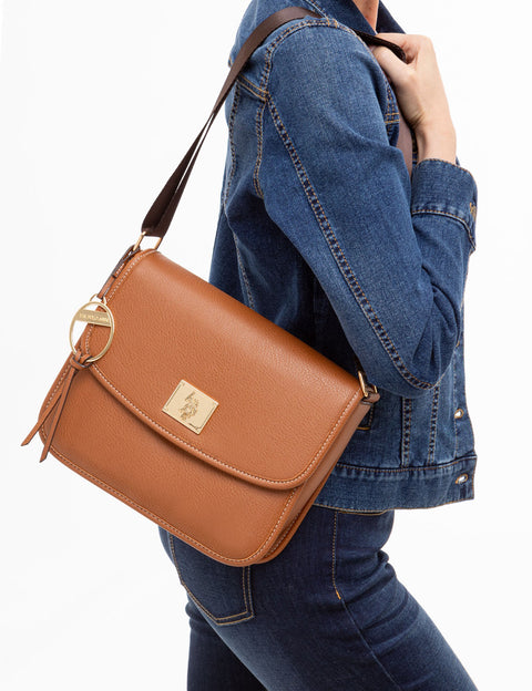 SOLID MESSENGER CROSSBODY BAG - U.S. Polo Assn.