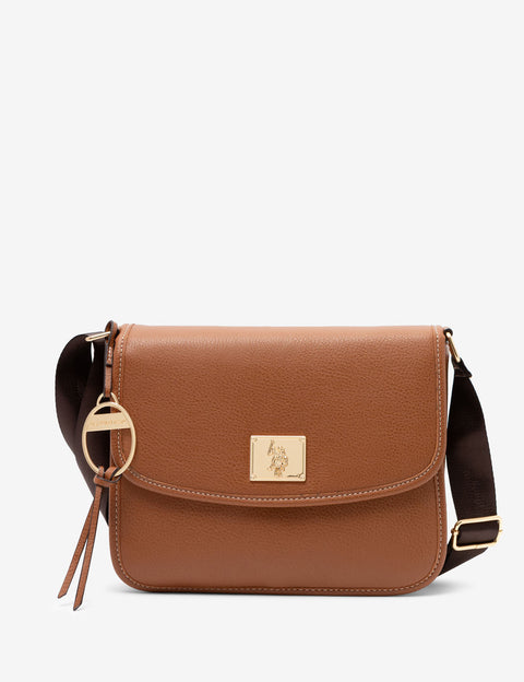 SOLID MESSENGER CROSSBODY BAG - U.S. Polo Assn.