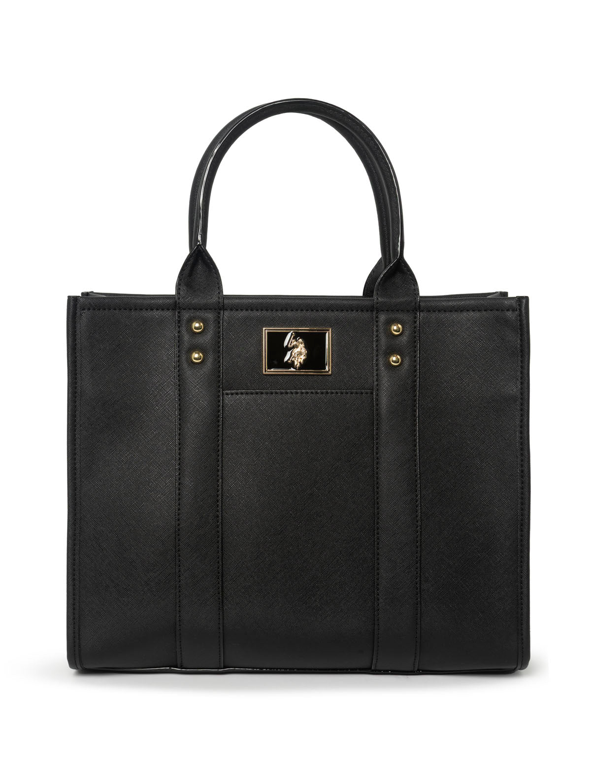 USPA BOX TOTE WITH CROSSBODY STRAP– U.S. Polo Assn.