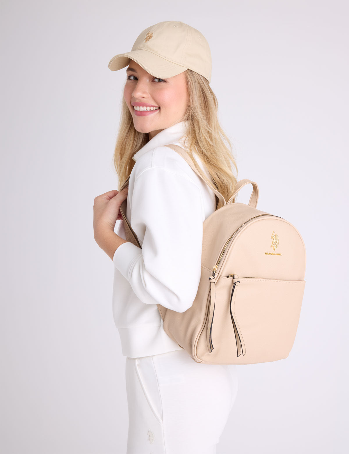 celine dion adagio leather backpack Classic Solid Backpack
