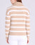 1/4 ZIP STRIPE SWEATER