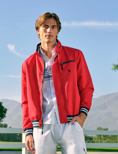 YACHT JACKET WITH PATCH POCKET - U.S. Polo Assn.