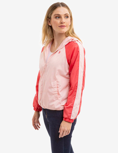 RAGLAN COLOBRLOCK VARSITY WINDBREAKER - U.S. Polo Assn.