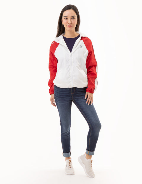 RAGLAN COLOBRLOCK VARSITY WINDBREAKER - U.S. Polo Assn.
