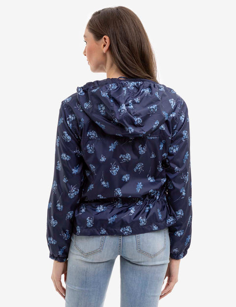 ALL OVER FLORAL PRINTED WINDBREAKER - U.S. Polo Assn.