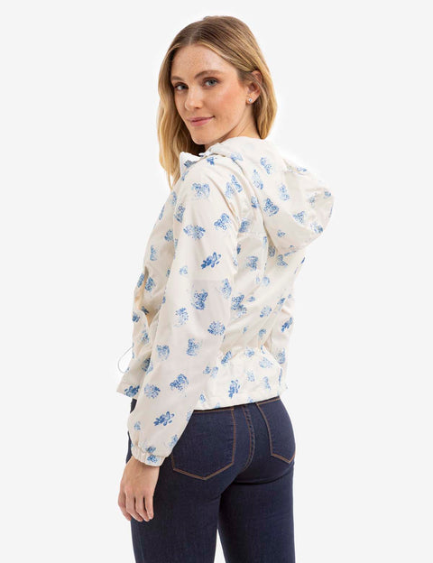 ALL OVER FLORAL PRINTED WINDBREAKER - U.S. Polo Assn.