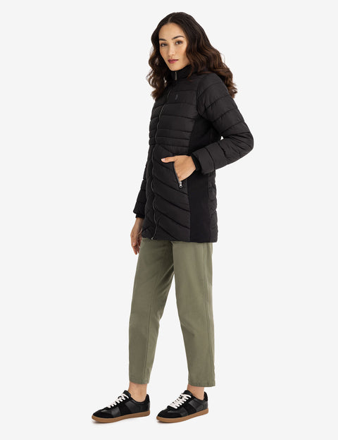 COZY HOODED PUFFER COAT - U.S. Polo Assn.