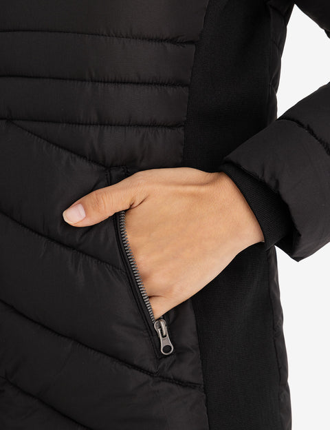 COZY HOODED PUFFER COAT - U.S. Polo Assn.