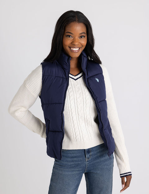 CLASSIC PUFFER VEST WITH ZIP POCKETS - U.S. Polo Assn.