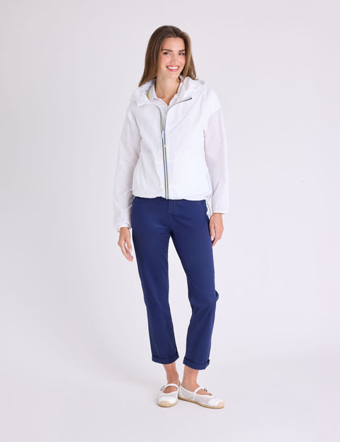 SIGNATURE STRIPE HOODED JACKET - U.S. Polo Assn.