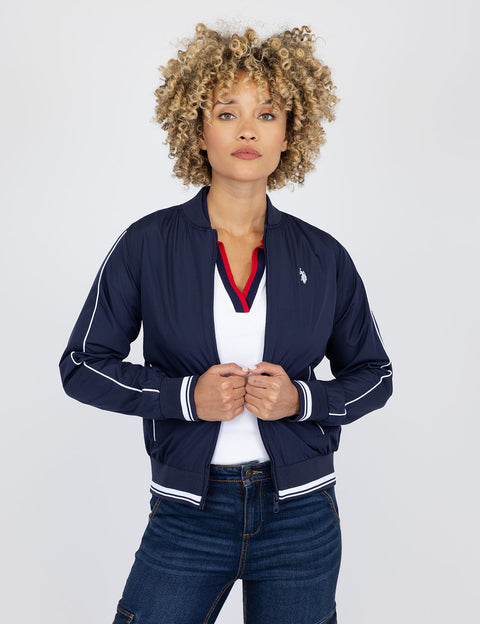 SOLID BOMBER JACKET - U.S. Polo Assn.