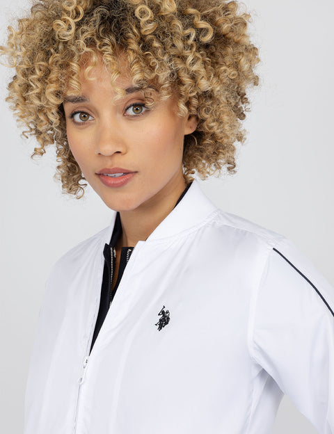 SOLID BOMBER JACKET - U.S. Polo Assn.