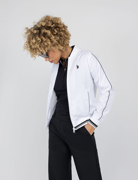 SOLID BOMBER JACKET - U.S. Polo Assn.
