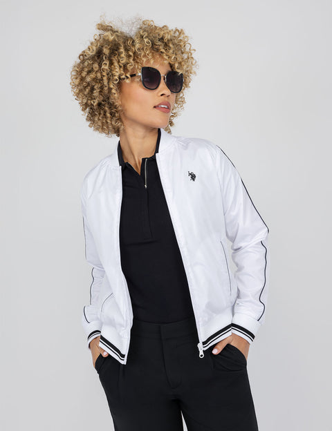 SOLID BOMBER JACKET - U.S. Polo Assn.