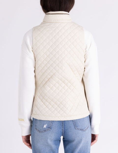SIDE KNIT QUILTED VEST - U.S. Polo Assn.
