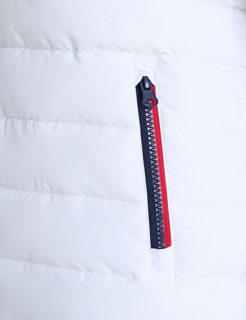 QUILTED SKI JACKET WITH HOOD - U.S. Polo Assn.