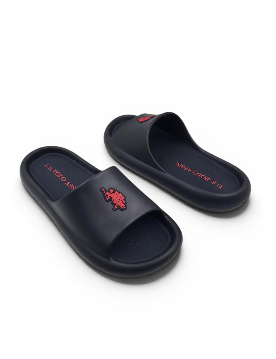 MENS WORDMARK LOGO COMFORT SLIDES– U.S. Polo Assn.