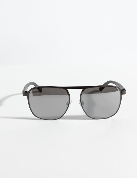 MEN'S UPDATED RECTANGULAR METAL SUNGLASSES - U.S. Polo Assn.