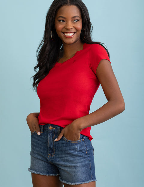 V-NECK T-SHIRT - U.S. Polo Assn.