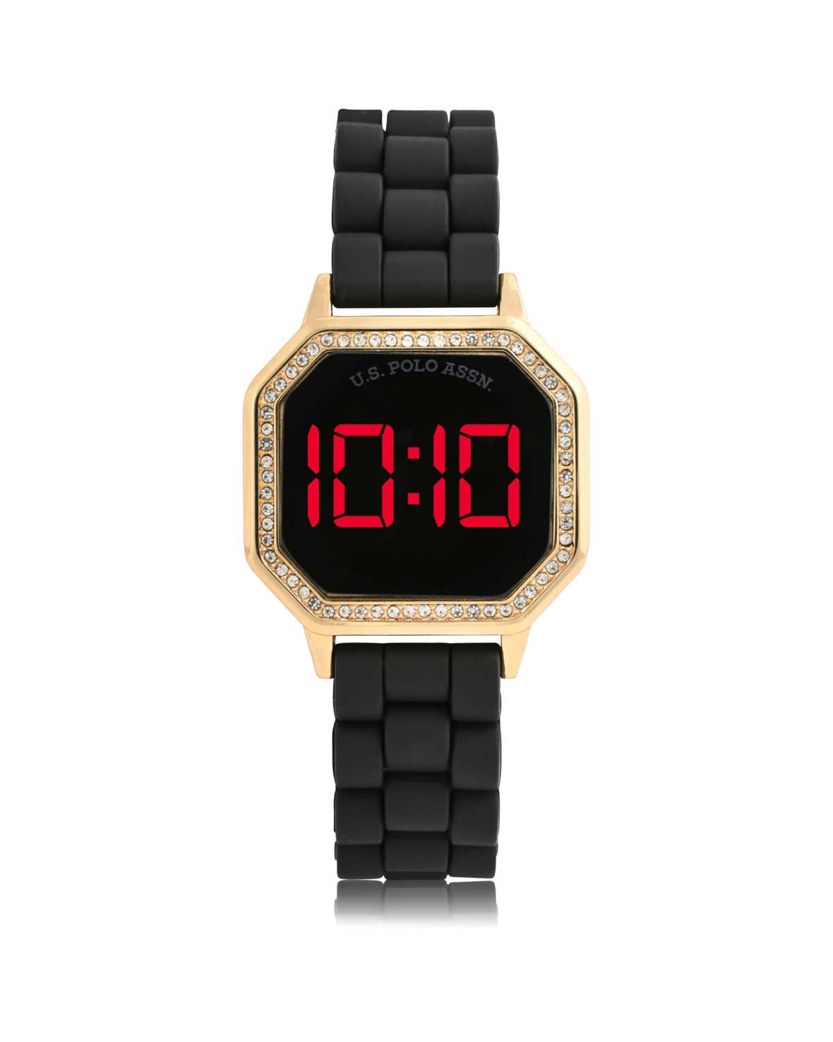 LADIES LED WATCH AND STACKABLE BRACELETS SET– U.S. Polo Assn.