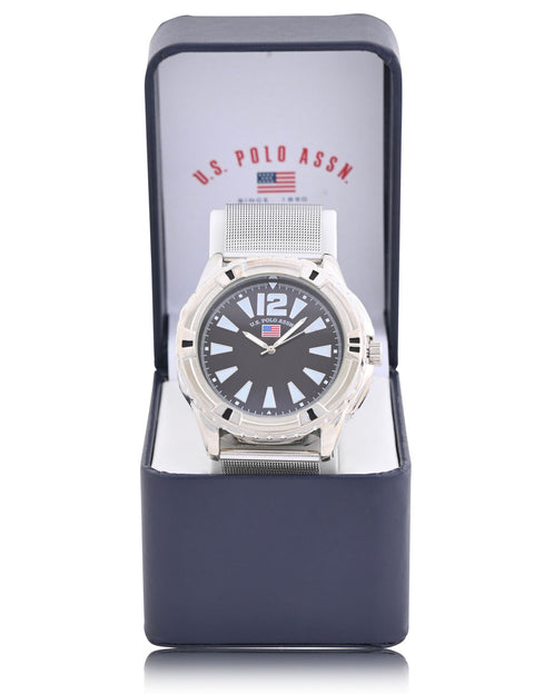 MEN'S SILVER SPORT ANALOG WATCH - U.S. Polo Assn.