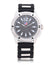 MEN'S SILVER AND BLACK ANALOG WATCH - U.S. Polo Assn.