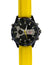 MENS YELLOW STRAP ANADIGI WATCH