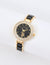 LADIES BLACK AND GOLD EMBELLISHED WATCH - U.S. Polo Assn.