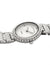 LADIES OVAL FACE SILVER ANALOG WATCH