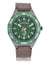 MEN'S BROWN STRAP WITH GREEN DIAL ANALOG WATCH - U.S. Polo Assn.