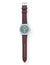 MEN'S BROWN STRAP WITH SILVER CASE ANALOG WATCH - U.S. Polo Assn.