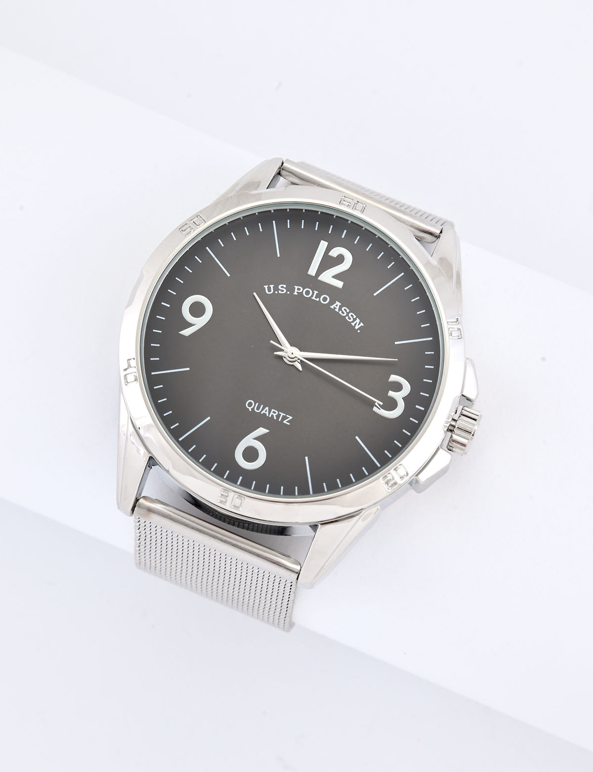 Polo watch Silver And Shiny Amazon.com: U.S. Polo Assn. Men main image 2