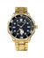 MENS GOLD LINK ANALOG WATCH