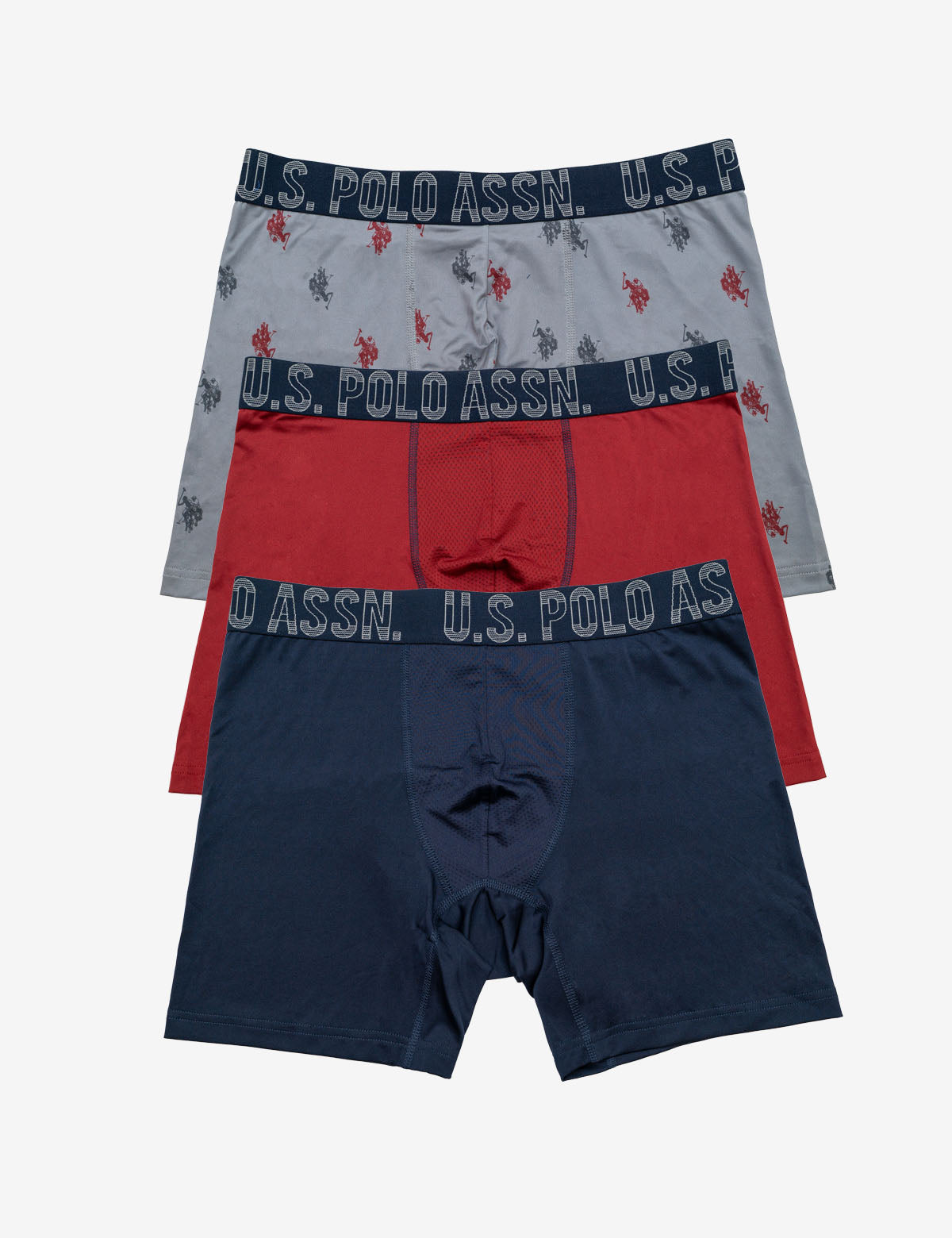 Price Us Polo Undergarments Mid Rise Solid 1667 Trunks Pack Of