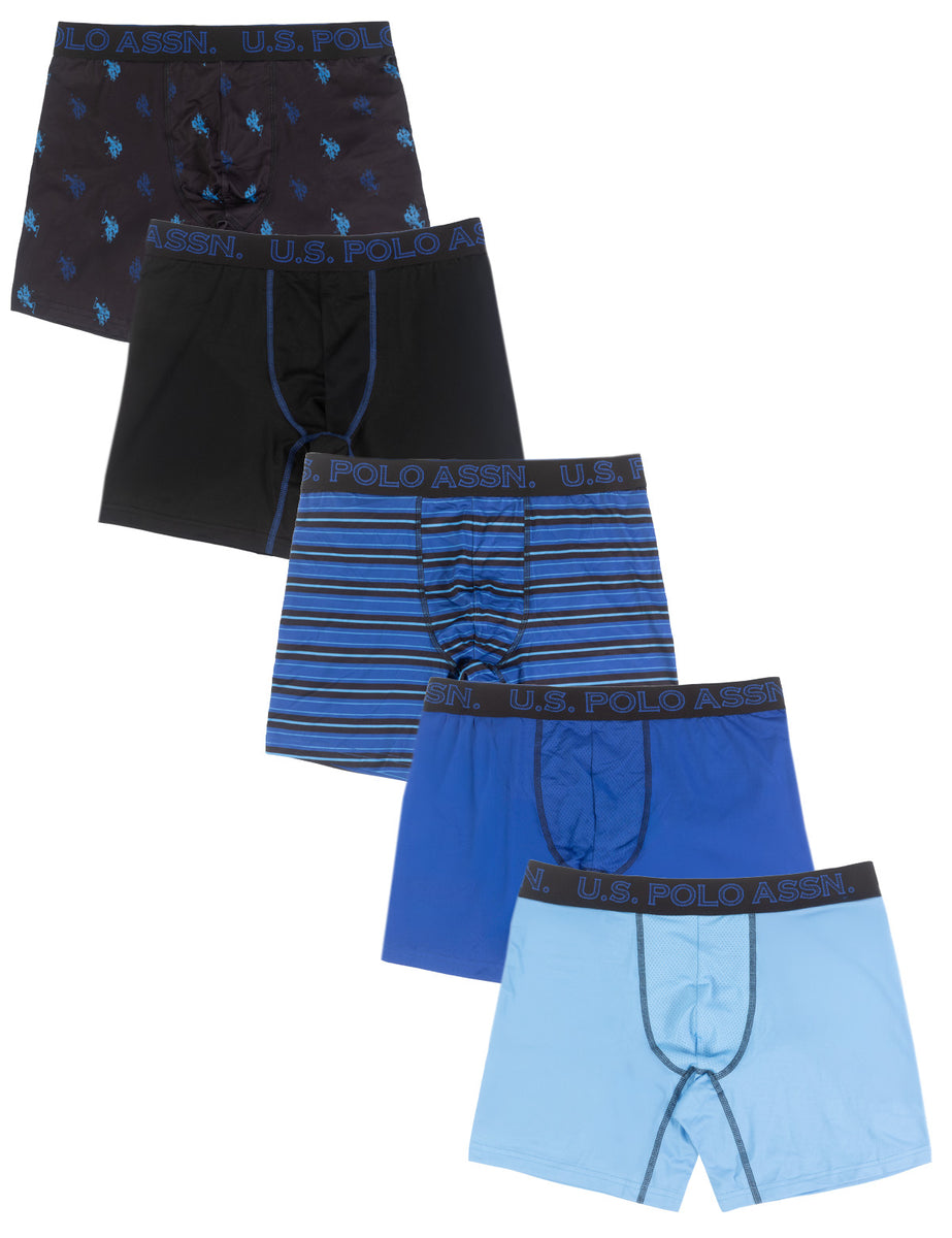 5 PACK STRETCH BOXER BRIEF– U.S. Polo Assn.