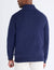 1/4 ZIP COTTON CABLE SWEATER