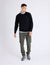 SOFT JERSEY CREW NECK SWEATER