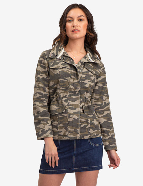 CAMO SAFARI JACKET - U.S. Polo Assn.