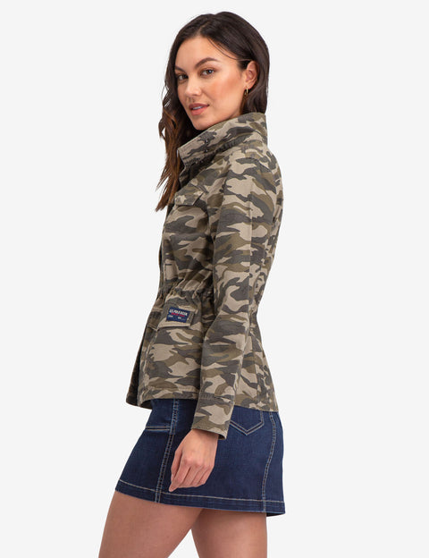 CAMO SAFARI JACKET - U.S. Polo Assn.