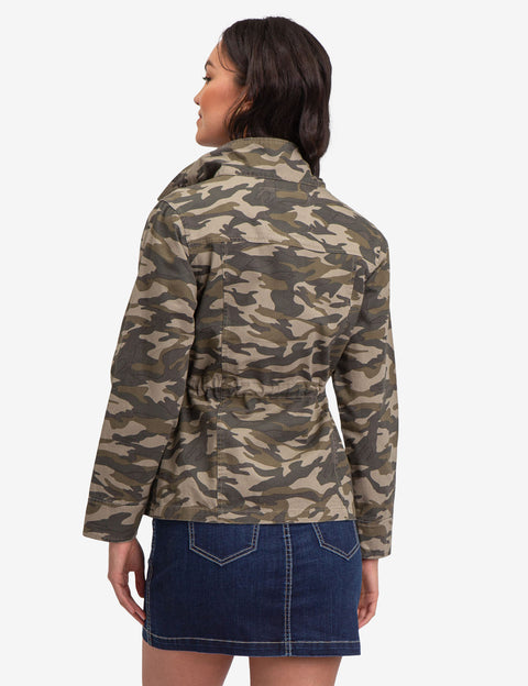 CAMO SAFARI JACKET - U.S. Polo Assn.